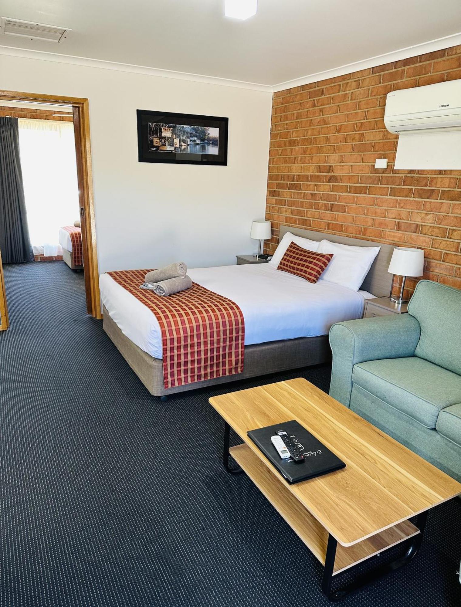 Moama Central Motel Echuca Eksteriør billede