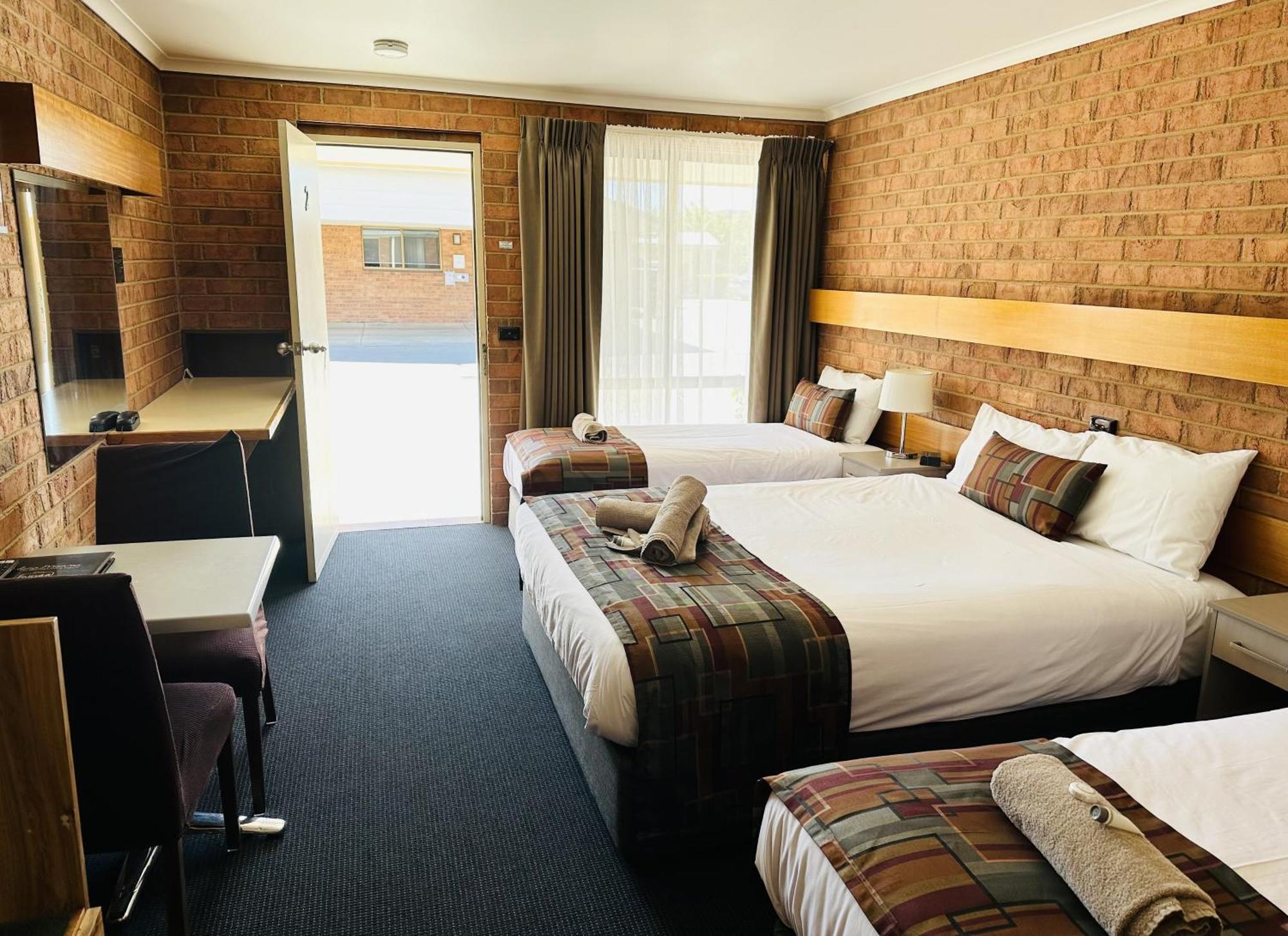 Moama Central Motel Echuca Eksteriør billede