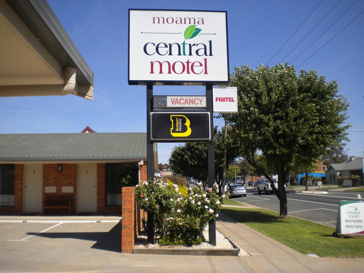 Moama Central Motel Echuca Eksteriør billede