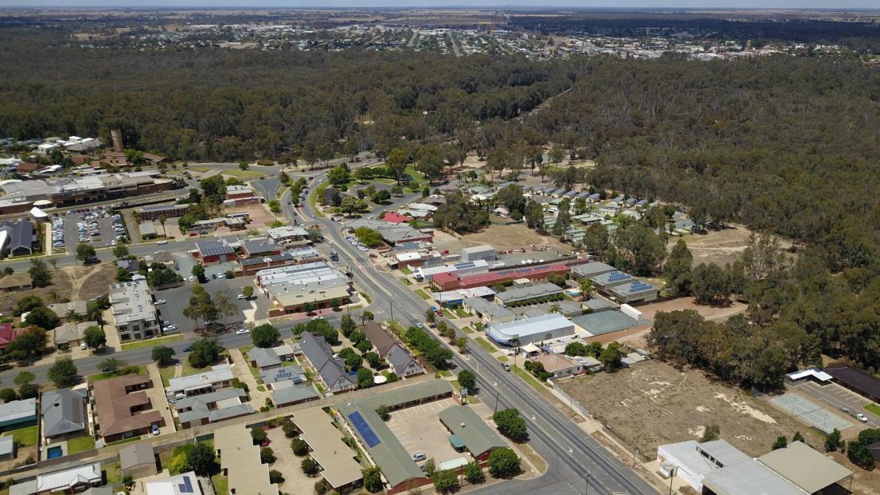 Moama Central Motel Echuca Eksteriør billede
