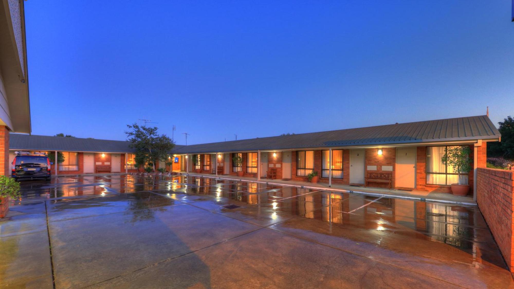 Moama Central Motel Echuca Eksteriør billede